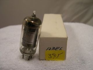 Vintage Electronic Vacuum Tube General Electric 12BE6