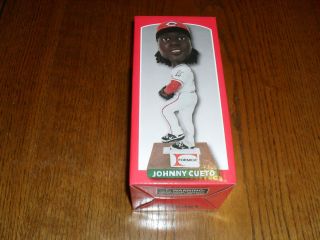 Johnny Cueto Bobblehead Given to First 25 000 at 8 4 12 Game