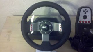 Logitech G27 Racing Steering Wheel Xbox 360 w XCM Adapter