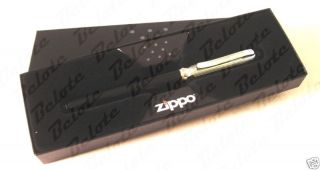 Zippo Geneseo High Polish Smooth Black Pen 41090 New