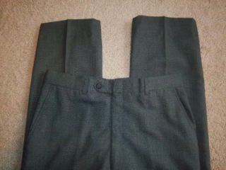 gentry gray wool 3 piece suit size 42l pants 32 x 32