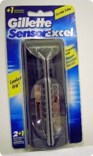 Gillette Sensor Excel Twin Blade Safety Razor