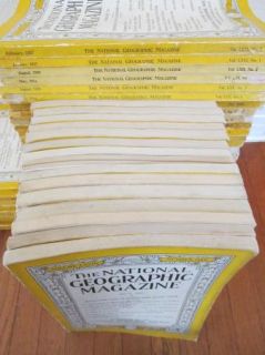 The National Geographic Magazine Vintage Set Lot Back Issues 50+ 1930