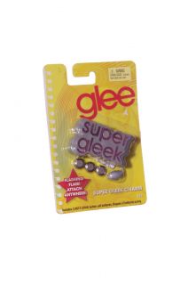 Glee Super Gleek Flashing Flair Backpack School Charm Keychain Lights