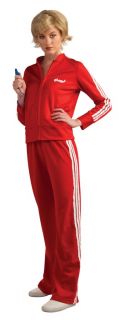 Glee Sue Sylvester Red Track Suit Costume w Wig Adult Womens