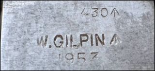 Gilpin 1953 Fireman’s Strap Head Axe Hatchet