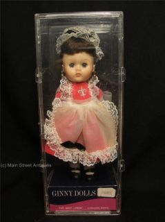 Vintage 1960 Ginny Doll France No 500 Far Away Lands Collection Series