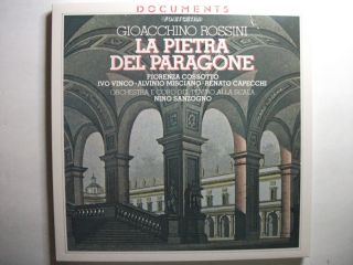 Gioacchino Rossini La Pietra Del Paragone 2 LP Set