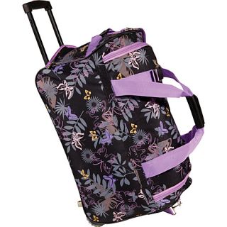  an image to enlarge rockland luggage 22 rolling duffle bag garden