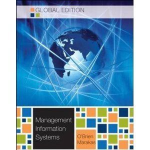  Information Systems 10E by James A OBrien and George M Marakas