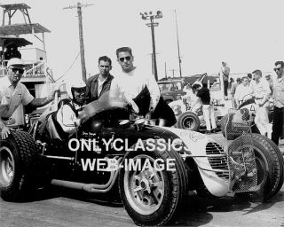 1963 How Sprint Car Auto Racing E George Photo Indy 500