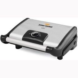 George Foreman Stainless Steel 80 Square Inch Vari Temp Grill