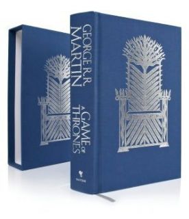 George R. R. Martin A Game of Thrones Deluxe HC Edition (New in Shrink