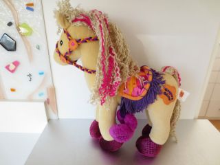 Groovy Girls Doll 2001 Calypso Horse Pose Able Saddle Reins Pet Animal