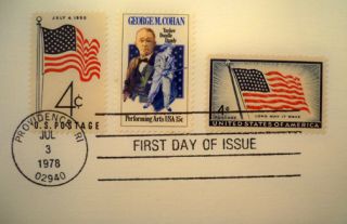 FDC YANKEE DOODLE DANDY by George M Cohan First Day of ISSUE panel