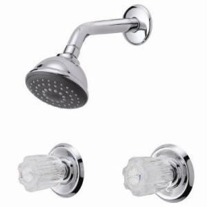Glacier Bay 2 Handle Shower Faucet in Chrome Model F2010210CP