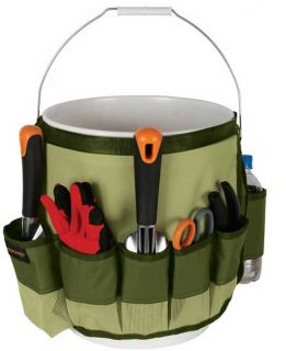 Fiskars Garden Tool Organizer Bucket Caddy