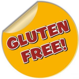 Gluten Free Sticker Concession Decal 8 Food Menu