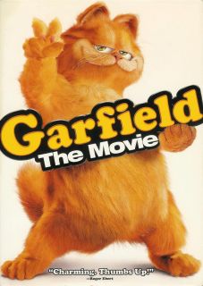 dvd garfield the movie original slip cover is included pictures below
