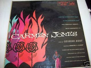 Carmen Jones Georges Bizet OST LP RCA Victor Red Seal