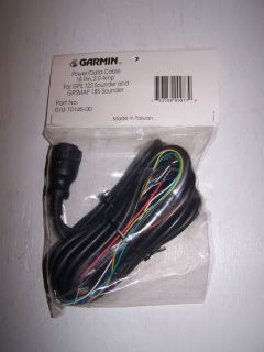 GARMIN 010 10145 00 Power/Data Cable For GPS 122 Sounder & GPSMAP 185
