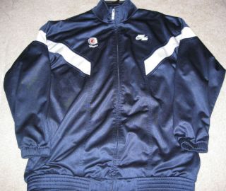 Georgetown Hoyas Basketball Vintage Warm Up Jacket XL