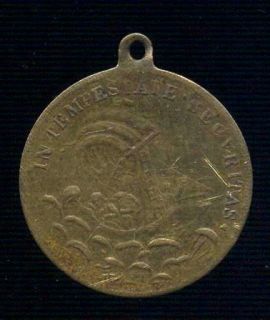 Georgius Medal Amulet Navigation Protector 19th Cent