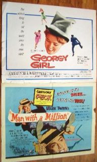 Georgy Girl More 4 Orig Classic Comedy US 1 2 shts Great Titles