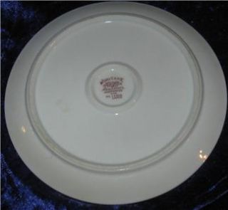 Noritake Azalea RARE Round Covered Butter or Cheese Dish Red Mark