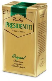 Paulig Presidentti Gold Finnish Coffee 500g Finland