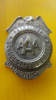  Patrolman Safety Eagle Pin Badge for Belt or Hat Allentown PA