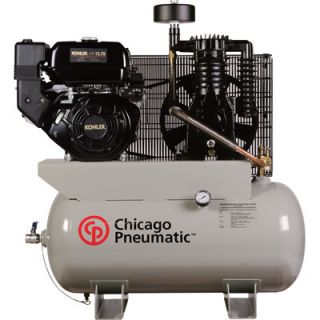 Chicago Pneumatic Gas Powered Air Compressor 14 HP 30 Gal 8090250608