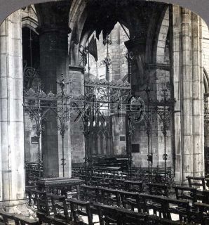 Scotland EDINBURGH Interior Of St Giles Church Where John Knox