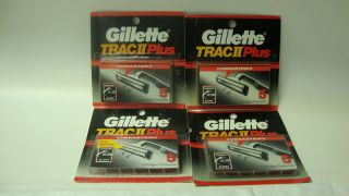20 Gillette Trac II Plus Refill Cartridges