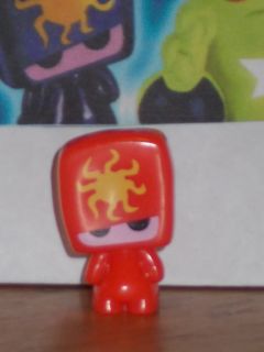 Power GoGos Crazy Bones Series 4 Xiu Sun 9 Red Figure