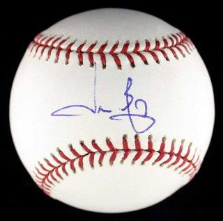 Jason Giambi Hand Signed Baseball Autographed JSA COA