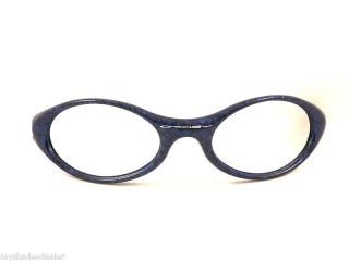 Vintage Oakley Blue Snake Skin Eye Jacket Frames Sunglasses Parts