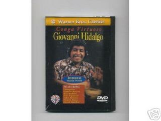 Giovanni Hidalgo Conga Virtuoso Congas Drum DVD New