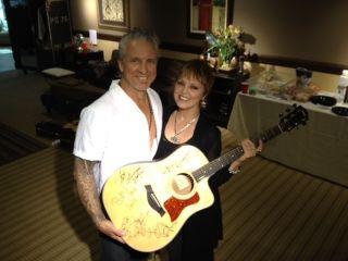  Taylor Guitar Autographed by Pat Benatar Neil Giraldo and More