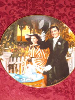 Gone with The Wind Collector Plate