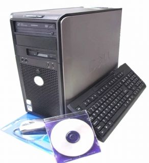  Tower PC Fast 3 4GHz 2GB RAM 250GB DVDRW Desktop Computer XP 3