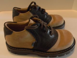 Elefanten Brown Saddle Shoes Toddler Girls Size 28 8