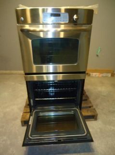 GE 30 Double Electric Wall Oven Stainless JTP35SPSS Chipped Paint