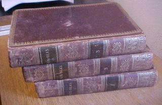 Histoire de Gil Blas 1820 3 Volume Set Lesage RARE