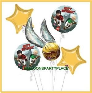 Harry Potter Birthday Party Supplies Balloons Golden Snitch Sorting