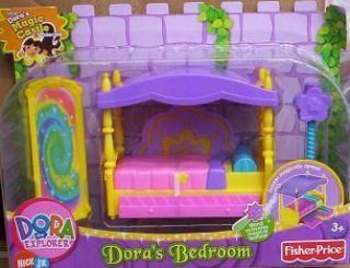Dora The Explorer Magic Castle Bedroom New Canopy Bed Furniture