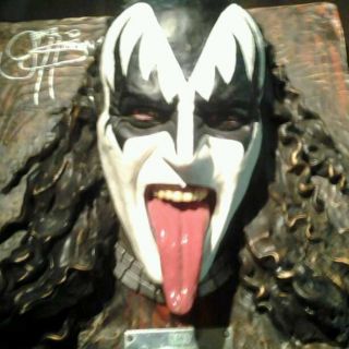 Kiss Gene Simmons Signed Limited Edition Bust