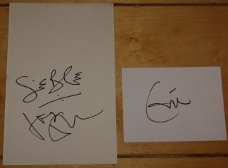 Cream Eric Clapton Jack Bruce Ginger Baker Hand Signed Autograph