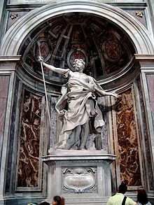 Saint Longinus in St. Peters Basilica by Bernini