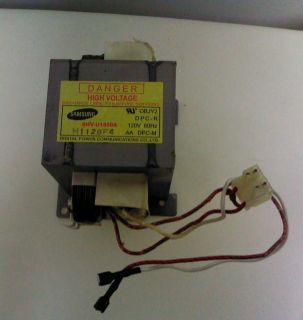 GE General Electric Microwave Oven High Voltage Transformer WB27X10868
